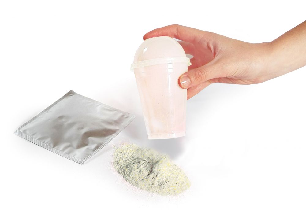 Shaker mask hair (ANHYDROUS HYGIENE PRODUCTS)