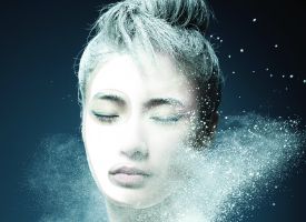 Thermic cryogenic effect - powder