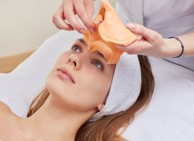 Exfoliating peel off mask