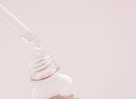 Face serum with rice