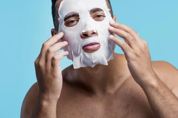 masque visage homme