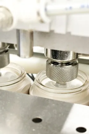 chaine de production cosmétique